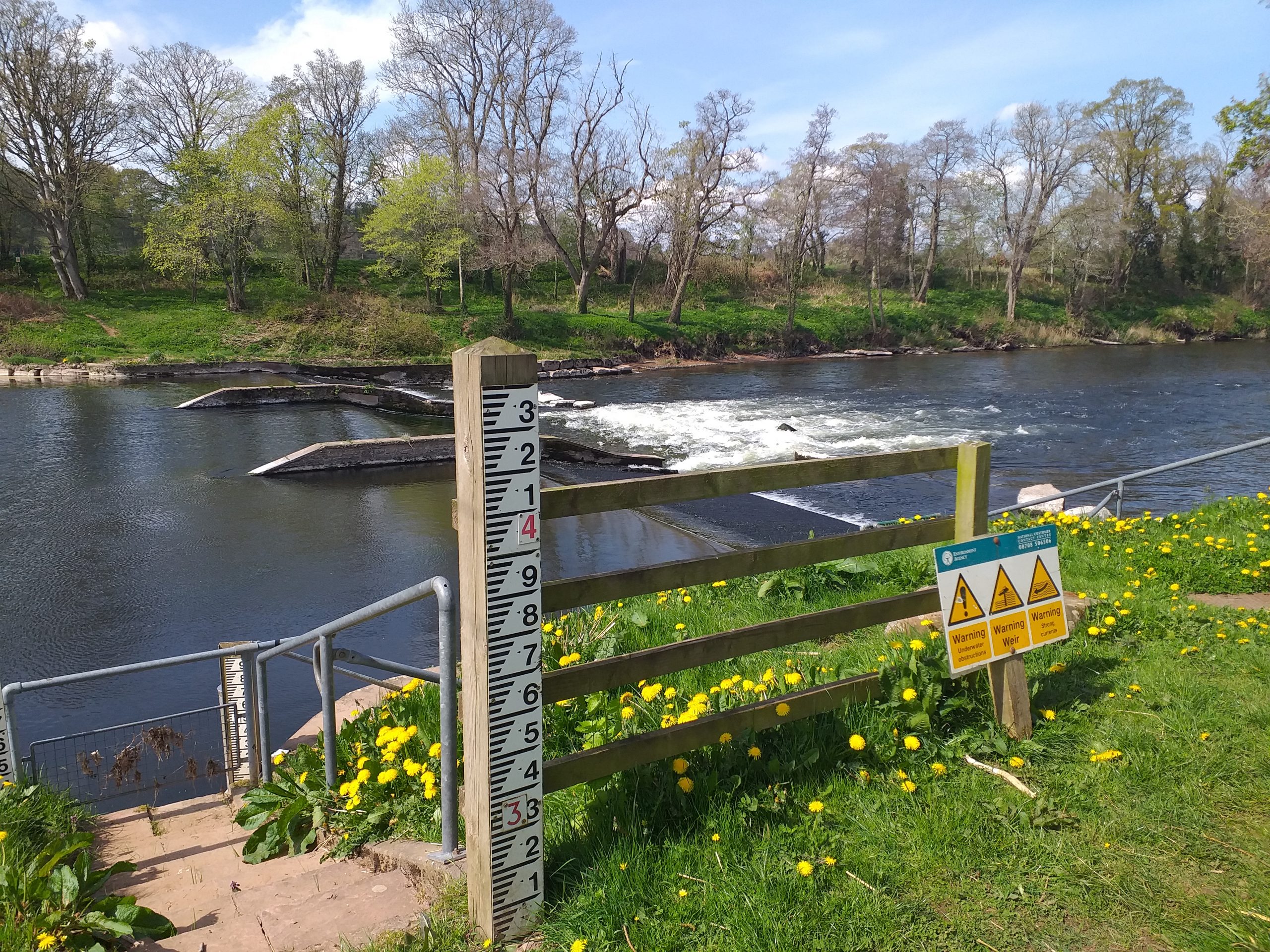 Corby Weir - River Eden